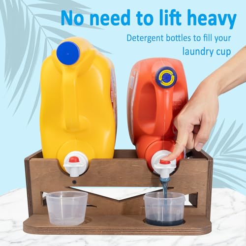 Laundry Detergent Holder,Can Hold 2 Bottles of Laundry Detergent - Image 6