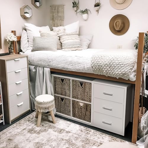 BOLUO Closet Drawers White Fabric 3 Drawer Small Dre | All Products - Image 4