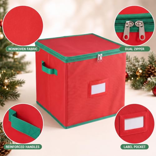 Christmas Light Bulb Organizer Storage Box Ornament - Image 6