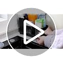 Sink Caddy & Kitchen Sink Organizer,Black Sponge Holder with High - Image 8