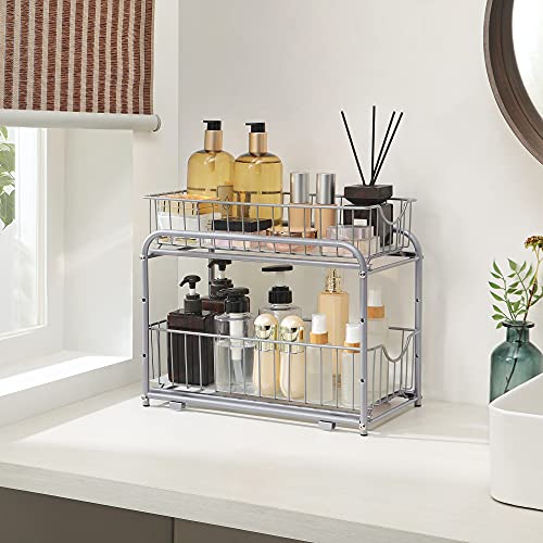 SONGMICS Pull Out Cabinet Organizer, 2-Tier Stackabl | All Products - Image 5