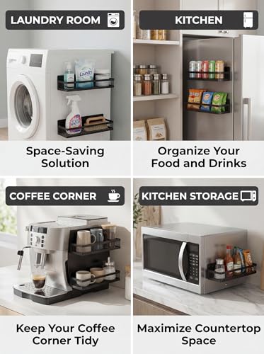 2 Pack Magnetic Laundry Organizer [Space Saving Storage] - Image 6
