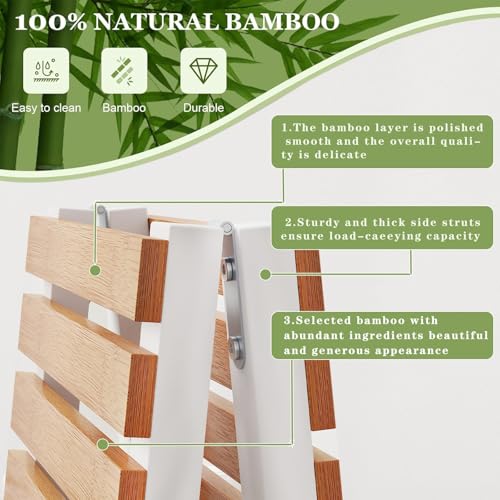 Bamboo Shoe Rack Organizer for Closet | Home Organization - Image 5