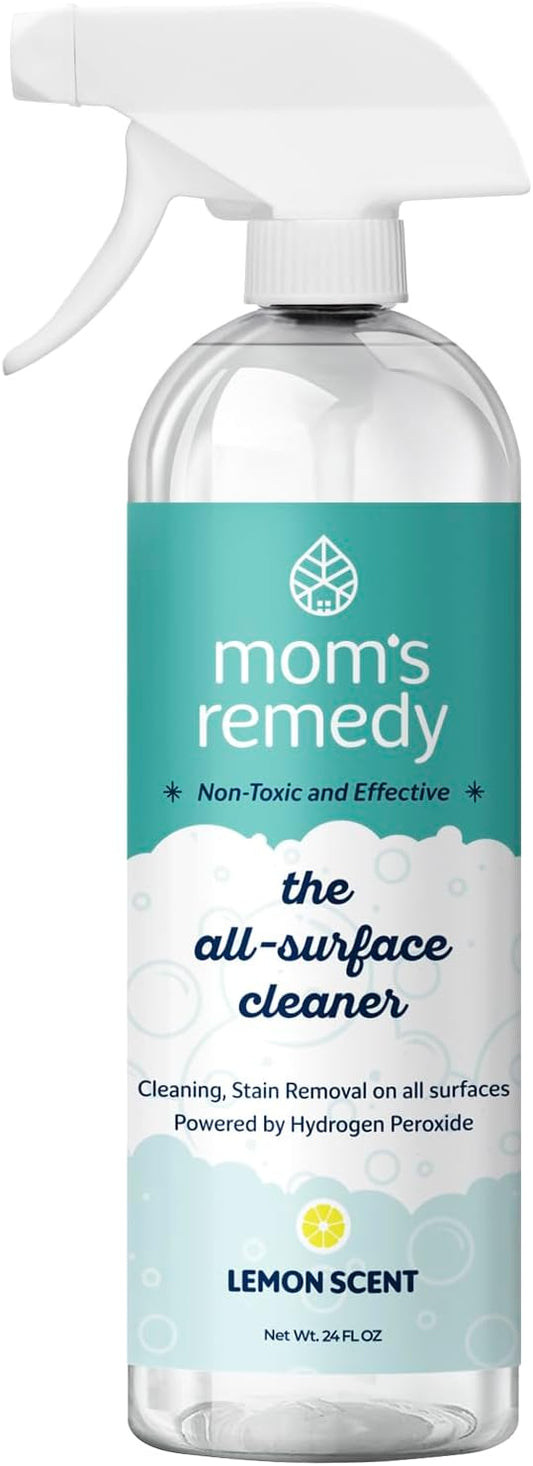 MOMREMEDY Hydrogen Peroxide All Purpose Cleaning Spray | Multipurpose Home Cleaner | Fabric and Laundry Stain Remover | All Surface Kitchen and Bathroom | Non Toxic