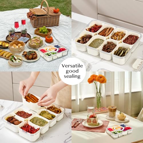 Dunruz Snackle Box Container,Portable Snack Box 8 Co | All Products - Image 7