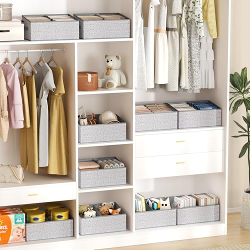 DIMJ Large Closet Shelf Organizer Bins 6 Packs with | All Products - Image 7