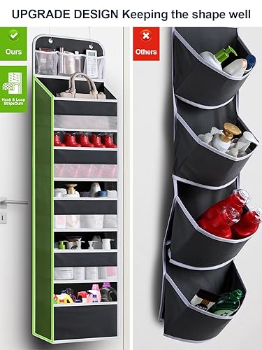 Over the Door Organizer Storage - 5 Tier Hanging Storage shelves - Image 3