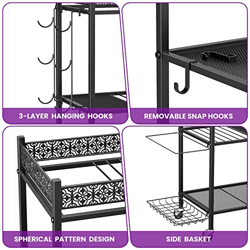 VOPEAK Home Gym Storage Rack, 3-Tier Yoga Mat Storag | All Products - Image 5