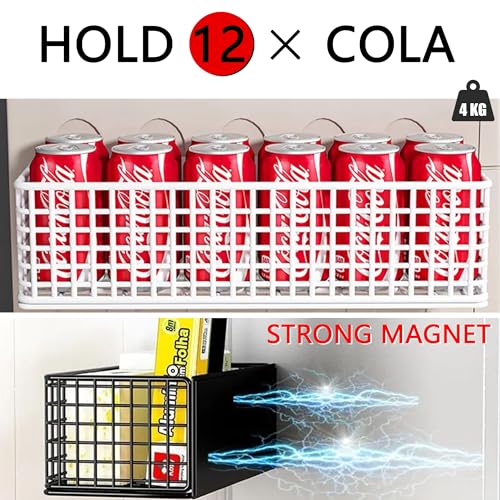 Magnetic Shelf Fridge Basket Bin for Whiteboard Washer - Image 4