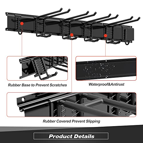 Garage Wall Organizer, Heavy Duty Tool Hangers for Garage - Image 6