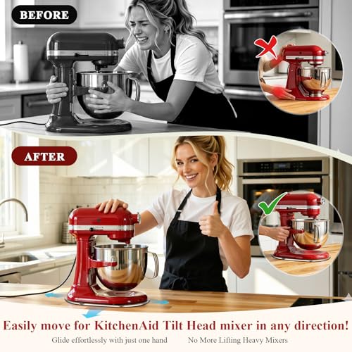 Mixer Mat Slider Compatible with KitchenAid 5-8 Qt | Home Organization - Image 6