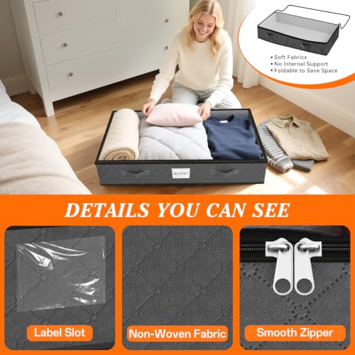 90L Under Bed Storage Containers, Storage Bags - Image 5