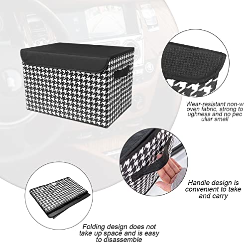 8sanlione Car Cargo Trunk Storage Box with Lid | Home Organization - Image 4