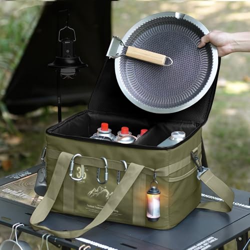 36L Tactical Camping Storage Tote Bag, Green Kitchen - Image 3
