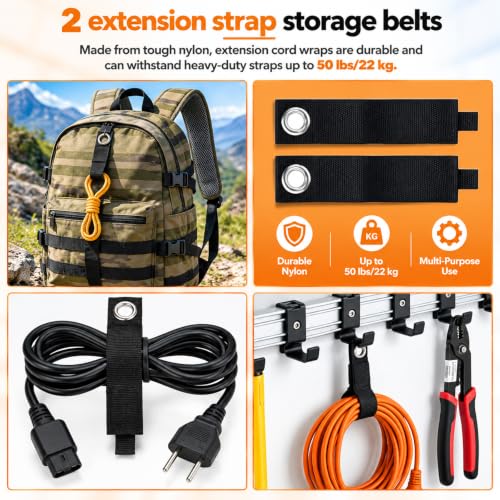16 Pack Heavy Duty Garage Hooks, Wall Hanger Hook for Hook - Image 7