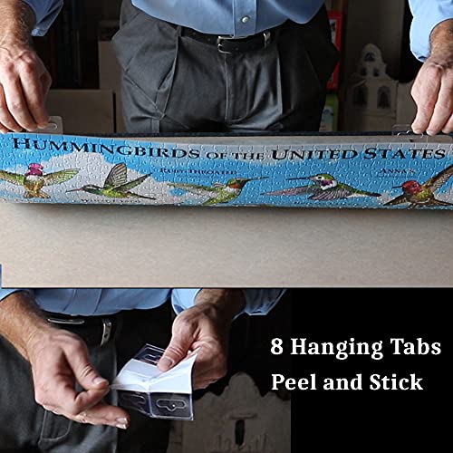 8 Clear Puzzle Glue Sheets Extra Large and Puzzle Sorting Trays - Image 7