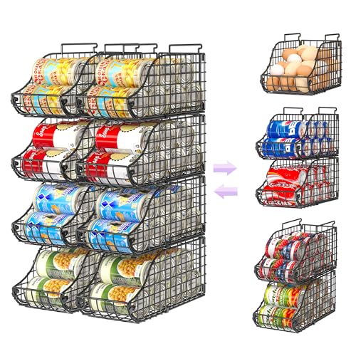 Sonyabecca 8 Pack Stackable Can Organizer for Pantry | All Products - Image 2