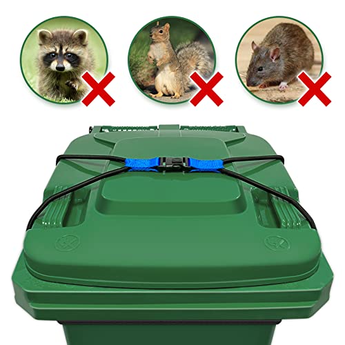 PAHTTO Trash Can Lock, Lid Lock for 30-51 Gal Outdoor | Pet Essentials - Image 3