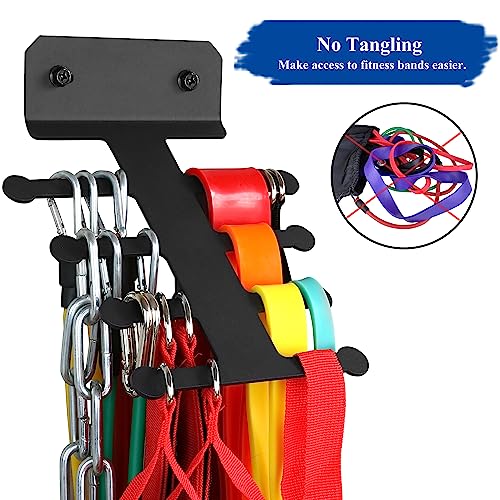 Resistance Rack Band Storage Hanger Gym Equipment | Home Organization - Image 4