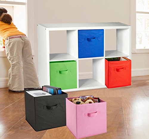 Handy Laundry 6-Pack Foldable Cube Storage Bins – | Home Organization - Image 5
