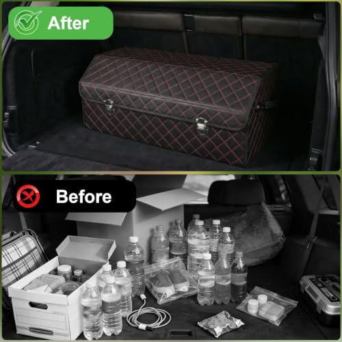 Trunk Organizer with Lid for Car Foldable Storage Box - Image 5