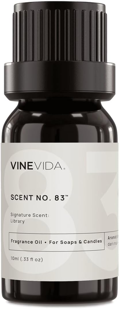 VINEVIDA [0.33oz] Scent No.83 Fragrance Oil - USA Made Candle & Soap Scents