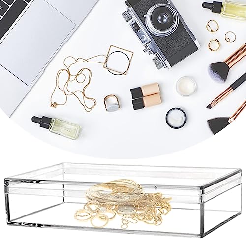 4-Pack Small Acrylic Box with Lid Jewelry Storage Box - Image 6