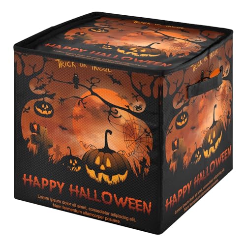 YETTASBIN Halloween Pumpkin Large Christmas Ornament - Image 4