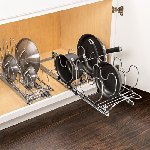 LYNK PROFESSIONAL® Pull Out Cabinet Organizer for Pots and Pans – - Image 3