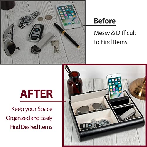 Valet Tray,Nightstand Desk or Dresser Organizer - Image 7