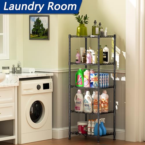 REGILLER 5-Wire Shelving Metal Storage Rack - Image 5