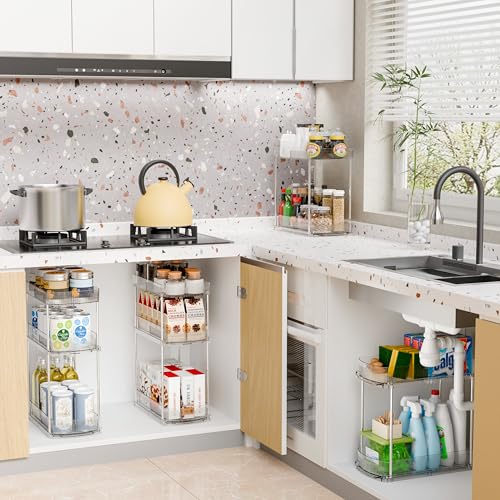 2 Pack Large Pull Out Bathroom Organizers and Storag | All Products - Image 4