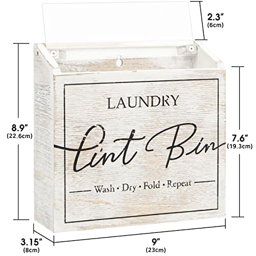 J JACKCUBE DESIGN Magnetic Lint Bin for Laundry Room, Lint Basket - Image 8