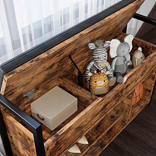 IRONCK Shoe Storage Bench, Entryway Bench with Lift Top - Image 5