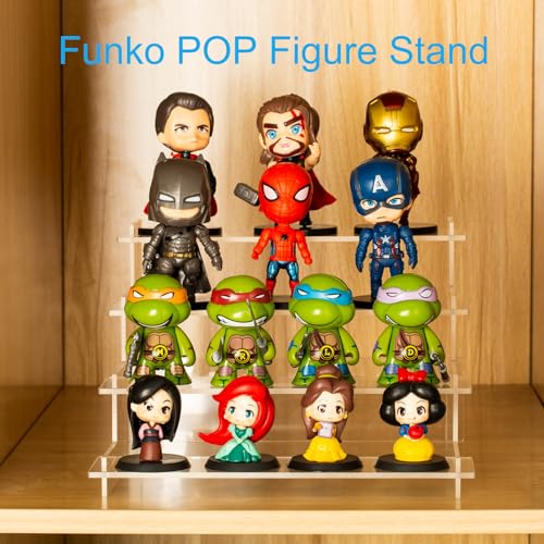 HENABLE 4 Tier Acrylic Display Risers, Perfume Organizer Stand - Image 4