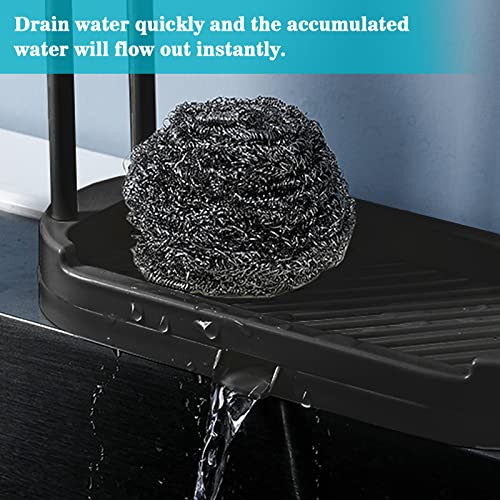 Kitchen Sink Rack Tray Organizer Stand for Sponge, Dish Cloth - Image 6
