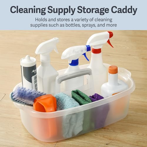 Haundry Large Cleaning Caddy with Handle, Cleaning Tool Storage - Image 6