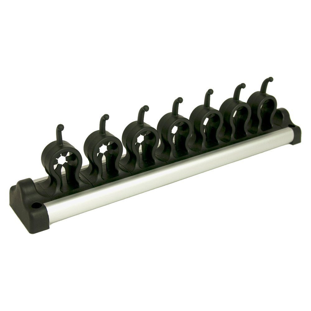 Casabella Wall Mount, Large, Black/Silver, Plastic/Metal - Image 1