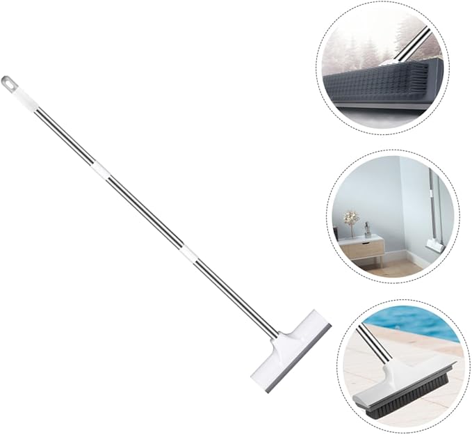 Toilet Tile Cleaning Brush Floor Cleaning Brush Long Handle for Bathroom