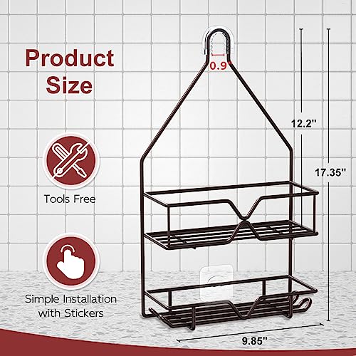 TreeLen Shower Caddy over Shower Head Hanging Bathroom - Image 3