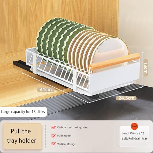Pull-Out Cabinet Telescopic Drawer, Kitchen Storage Shelf - Image 3