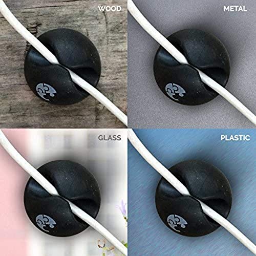 Cable Clips Management - Nightstand Accessories - Cord Organizer - Image 5