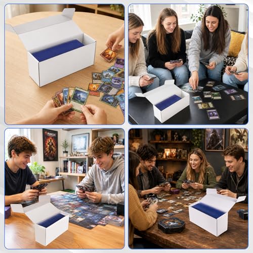 DEDC 3-Pack Trading Card Storage Box for Toploaders - Image 8