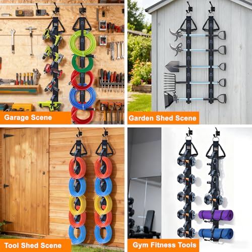 Extension Cord Organizer 2 Pack, Cord Storage Organizer with 5 - Image 7