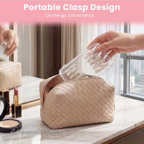 12 Pack Nail Storage Organizer Plastic Clear Box - Image 7