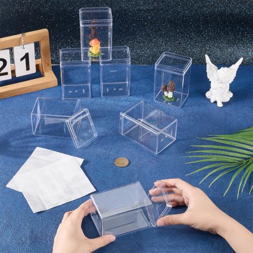 OLYCRAFT 16 Pack Clear Acrylic Display Case for Figures - Image 4