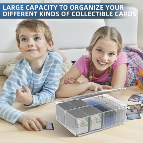 Transparent Plastic Trading Card Storage Box for Loose Cards - Image 7
