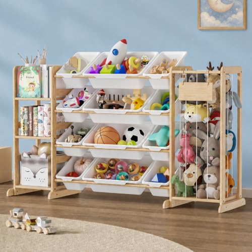 Toy Storage Organizer with Stuffed Animal Storage | Home Organization - Image 2