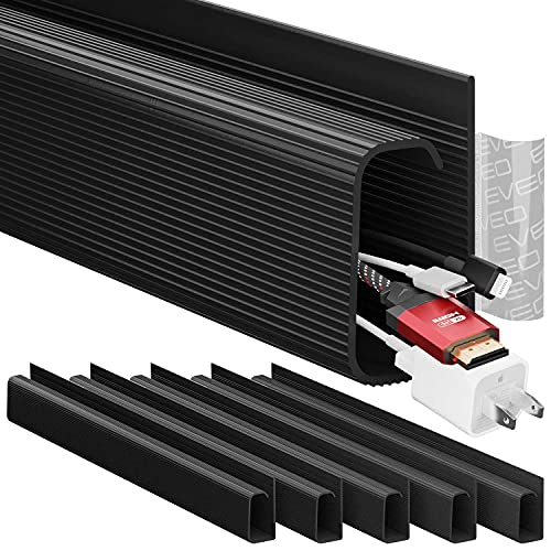 EVEO Cable Management Under Desk Kit (6 Units) - Und | Cable Managemen - Image 2