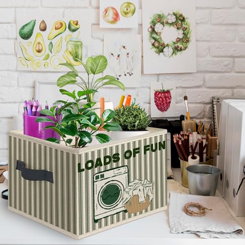 Funny Laundry Basket Foldable Storage Bins Box | Home Organization - Image 3